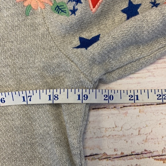 Hudson Kids Embroidered Floral Sweatshirt • Sz XL • NWT! - Picture 11 of 13